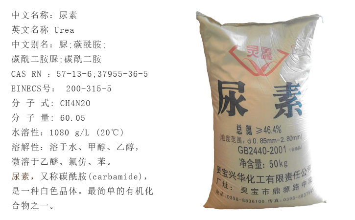 靈鑫(xīn)牌尿(niào)素