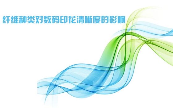 纖維種類(lèi)對數碼印(yìn)花清(qīng)晰度(dù)的影響